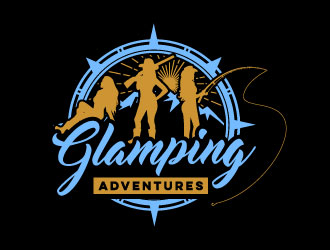 Glamping Adventures logo design by daywalker