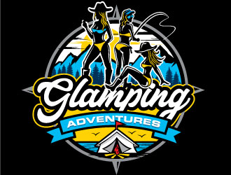Glamping Adventures logo design by REDCROW