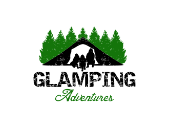 Glamping Adventures logo design by Asyraf48