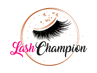 Lash Champion logo design by 3Dlogos