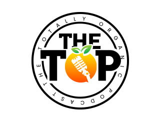 The TOP - The Totally Organic Podcast  logo design by AB212