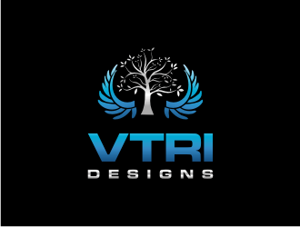 Vtri Designs logo design by sodimejo