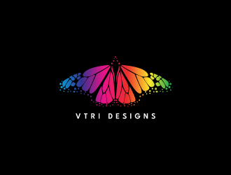 Vtri Designs logo design by NadeIlakes