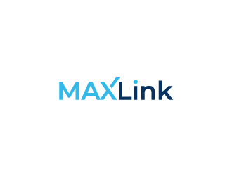 MAXLink logo design by fillintheblack