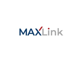MAXLink logo design by fillintheblack
