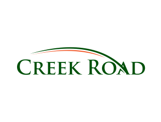 Creek Road logo design by GassPoll