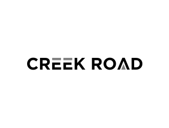 Creek Road logo design by sodimejo