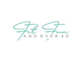Fit Fun and Over 40 logo design by GassPoll