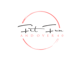 Fit Fun and Over 40 logo design by GassPoll