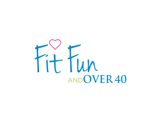 Fit Fun and Over 40 logo design by luckyprasetyo