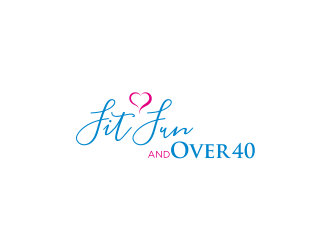 Fit Fun and Over 40 logo design by luckyprasetyo