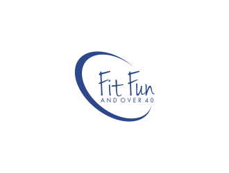 Fit Fun and Over 40 logo design by oke2angconcept