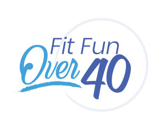 Fit Fun and Over 40 logo design by d1ckhauz