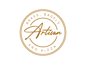 Artisan Bakes, Bagels and Pizza logo design by czars