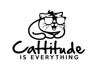 Cattitude is Everything logo design by AamirKhan