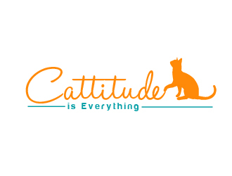 Cattitude is Everything logo design by shravya