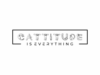 Cattitude is Everything logo design by Asyraf48