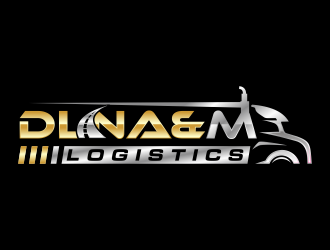 DLNA&M LOGISTICS  logo design by hidro