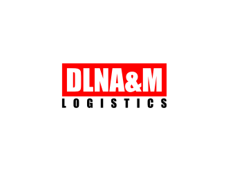 DLNA&M LOGISTICS  logo design by sodimejo