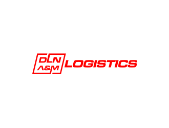 DLNA&M LOGISTICS  logo design by sodimejo