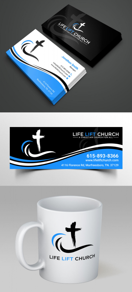 Life Lift Church logo design by Boomstudioz