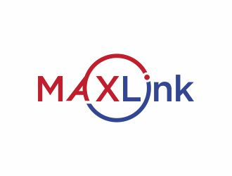 MAXLink logo design by 48art