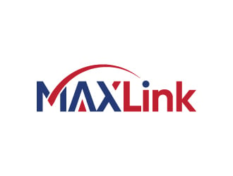 MAXLink logo design by Erasedink
