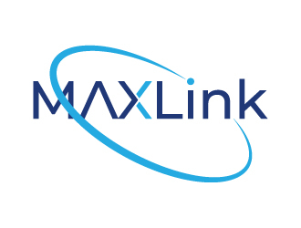 MAXLink logo design by aryamaity