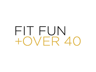 Fit Fun and Over 40 logo design by jonggol
