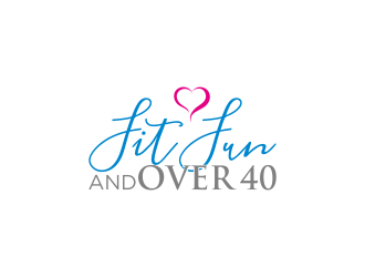 Fit Fun and Over 40 logo design by luckyprasetyo