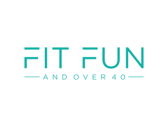 Fit Fun and Over 40 logo design by mukleyRx