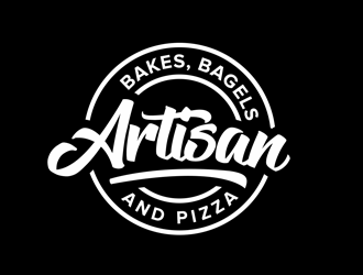 Artisan Bakes, Bagels and Pizza logo design by kunejo