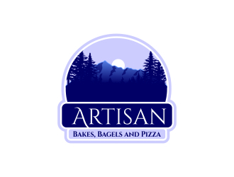 Artisan Bakes, Bagels and Pizza logo design by MRANTASI