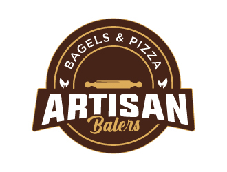 Artisan Bakes, Bagels and Pizza logo design by MUSANG