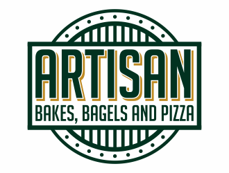 Artisan Bakes, Bagels and Pizza logo design by agus