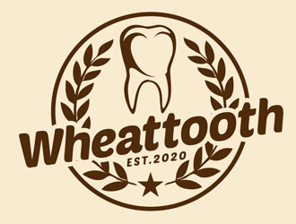 Wheattooth  logo design by DreamLogoDesign
