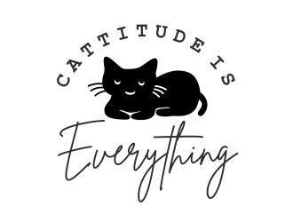 Cattitude is Everything logo design by aura