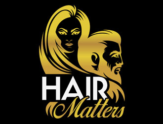 Hair Matters logo design by DreamLogoDesign