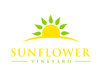 Sunflower Vineyard logo design by Galfine