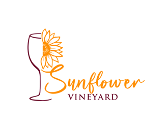 Sunflower Vineyard logo design by ingepro