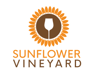 Sunflower Vineyard logo design by leduy87qn