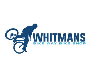 Whitmans Bike Way Bike Shop logo design by AamirKhan