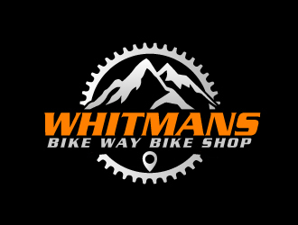 Whitmans Bike Way Bike Shop logo design by AamirKhan