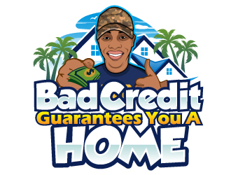Bad Credit Guarantees You A Home logo design by AamirKhan