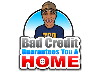 Bad Credit Guarantees You A Home logo design by Suvendu