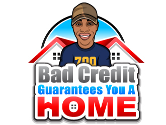 Bad Credit Guarantees You A Home logo design by Suvendu