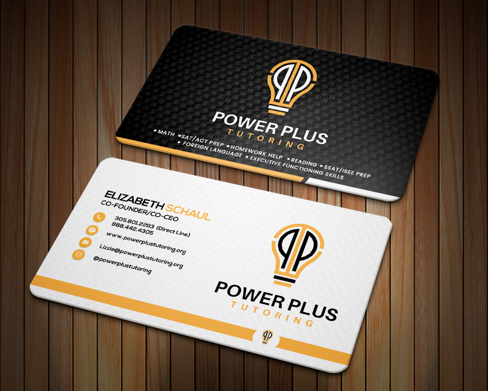Power Plus Tutoring logo design by MastersDesigns