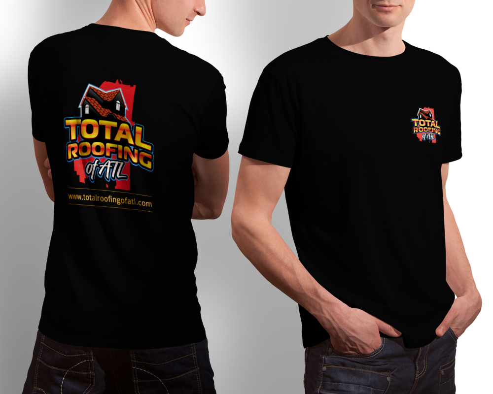 Total Roofing of ATL  logo design by MastersDesigns