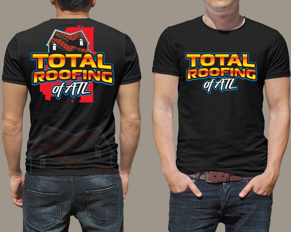 Total Roofing of ATL  logo design by Boomstudioz