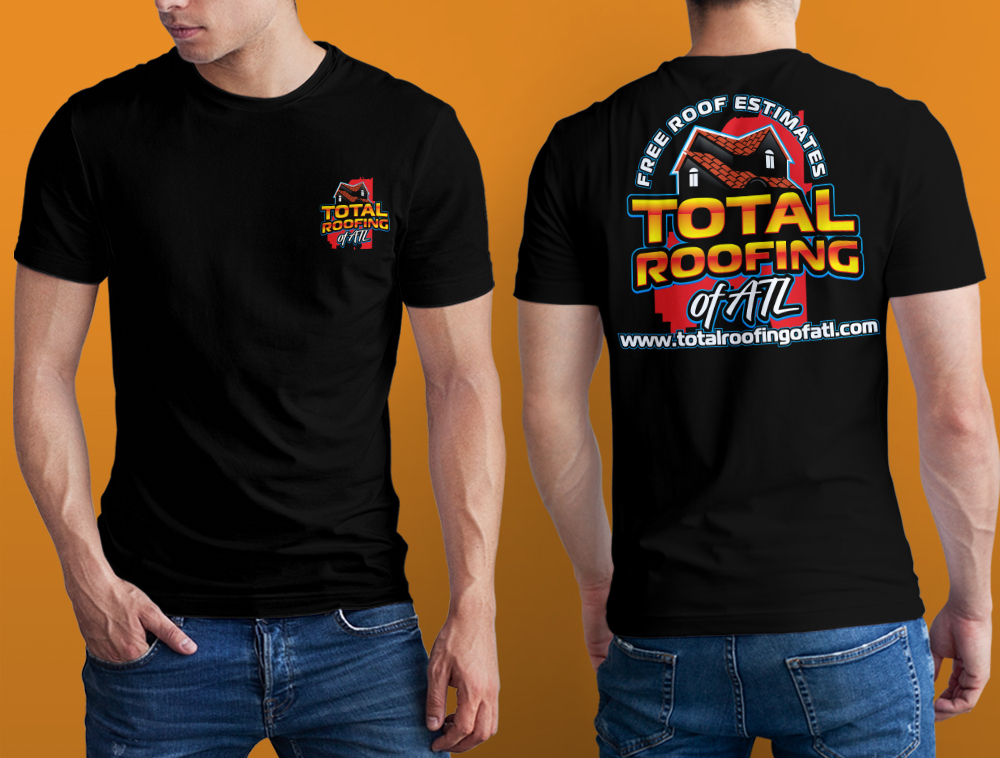 Total Roofing of ATL  logo design by Niqnish